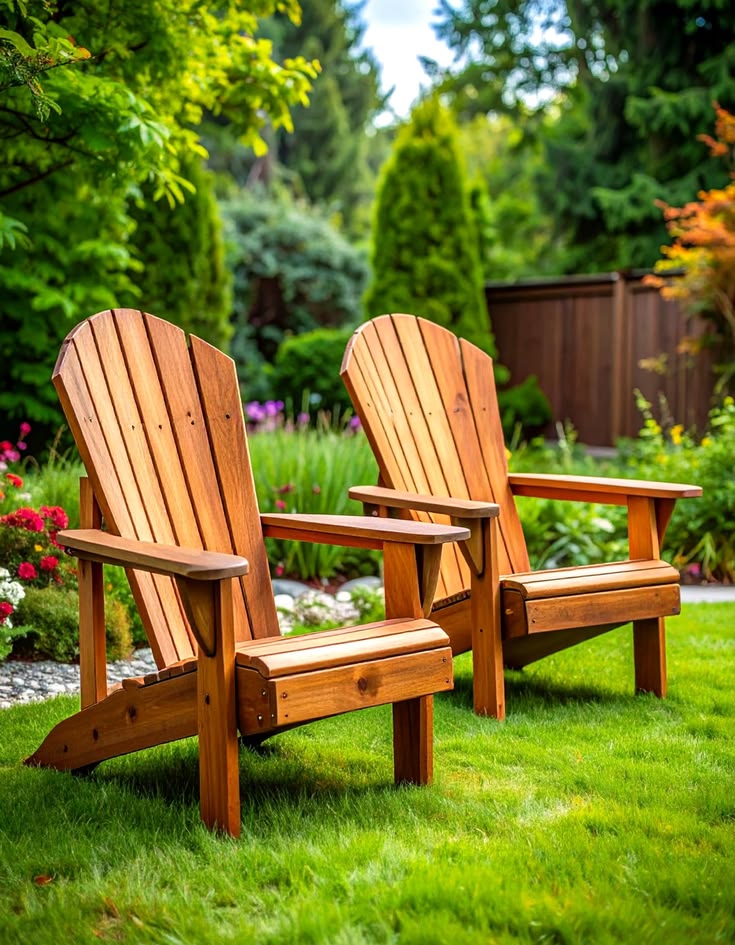 Wooden Garden Chairs